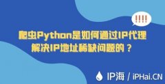 爬虫Python是如何通过IP代理解决IP地址稀缺问题的？