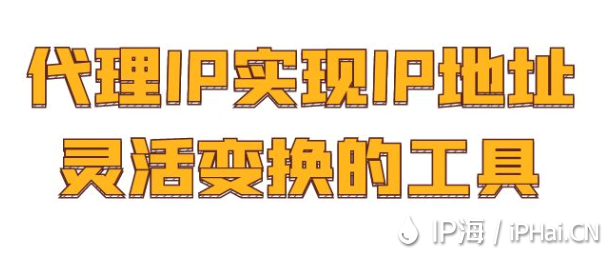 代理IP：实现IP地址灵活变换的工具